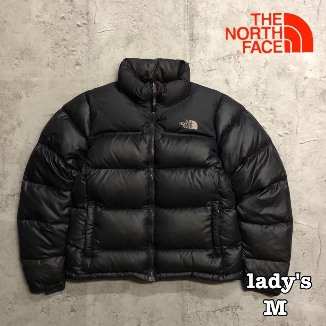 ノースフェイス/ダウン/700fill/lady's/M/ブラック/ヌプシ