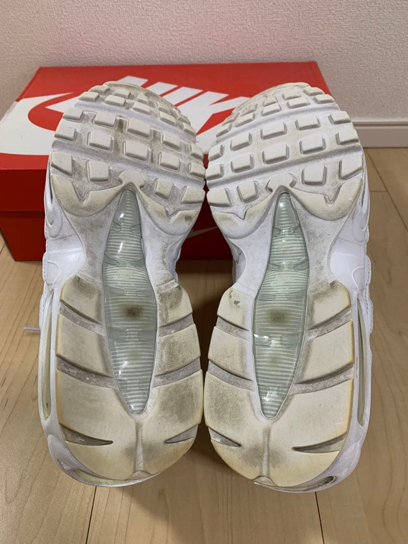 ナイキ　エアマックス95 トリプルホワイト　26.5cm
