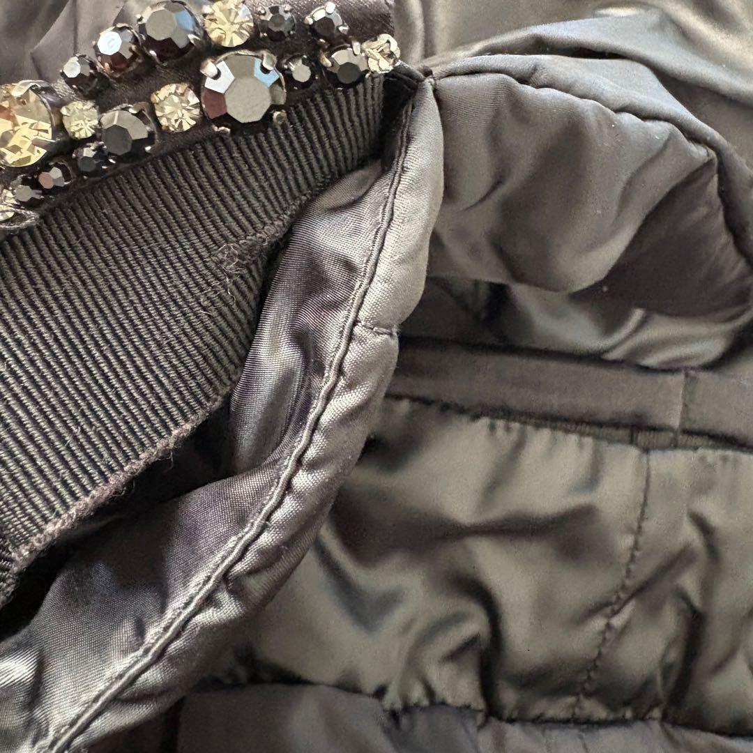 マックスマーラ　ダウンコート　リバーシブル　黒　L 大きいサイズ