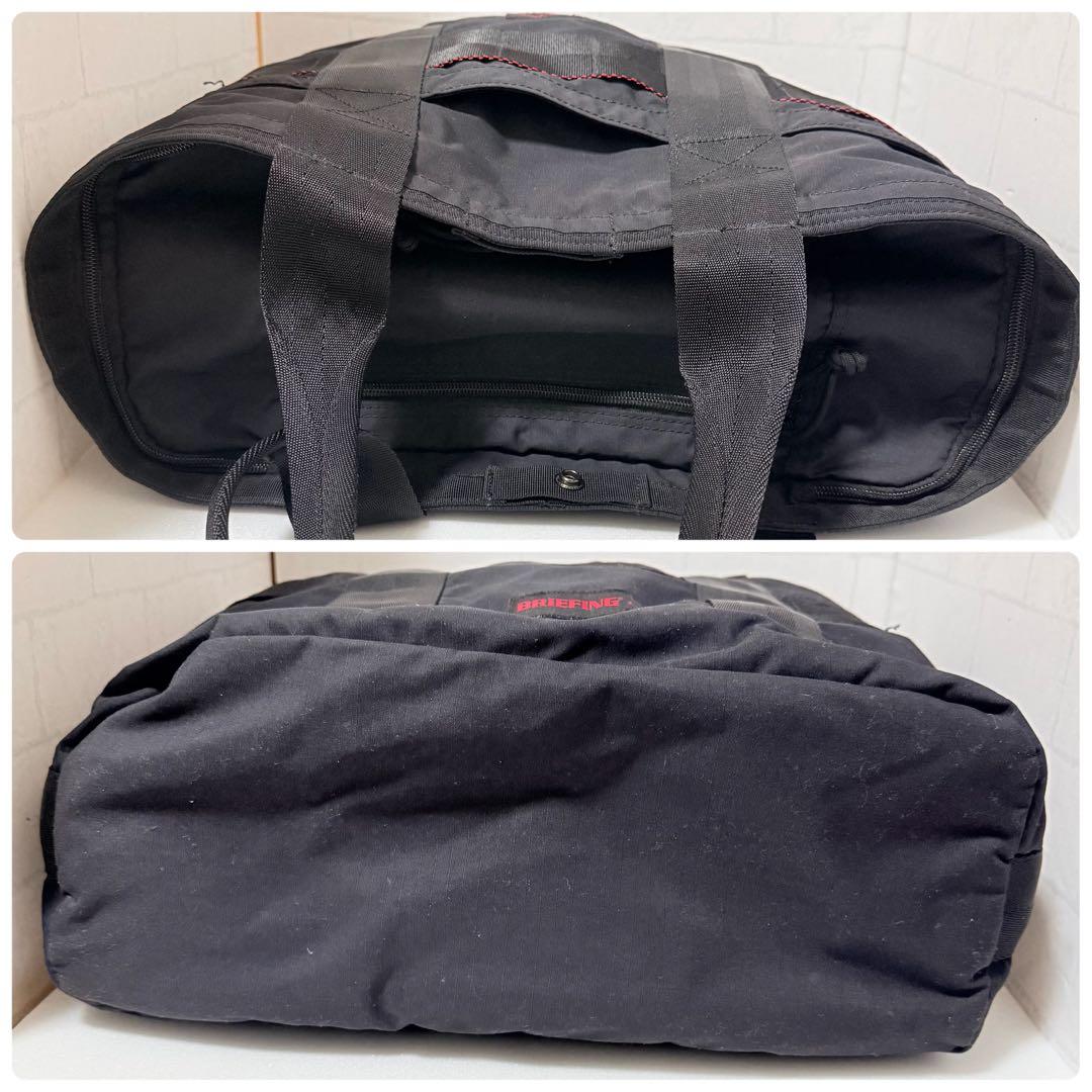 極美品 ブリーフィング DISCRETE TOTE M トートバッグ ブラック