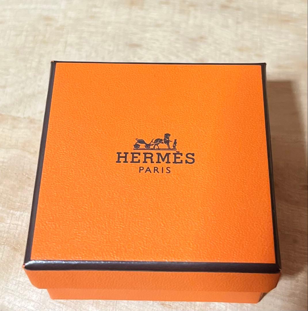 エルメス TRIO スカーフリング ゴールド 正規品 極美品 箱 証明書付セット