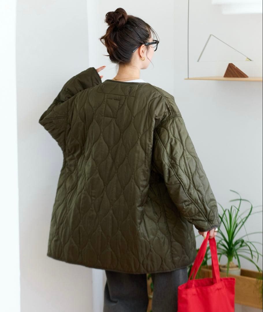 モッズコート　オリーブ（3WAY・モッズコート・キルトライナー）