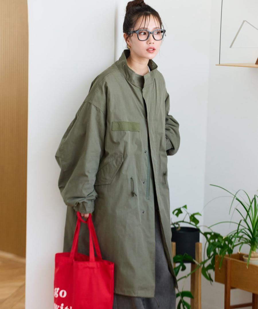 モッズコート　オリーブ（3WAY・モッズコート・キルトライナー）