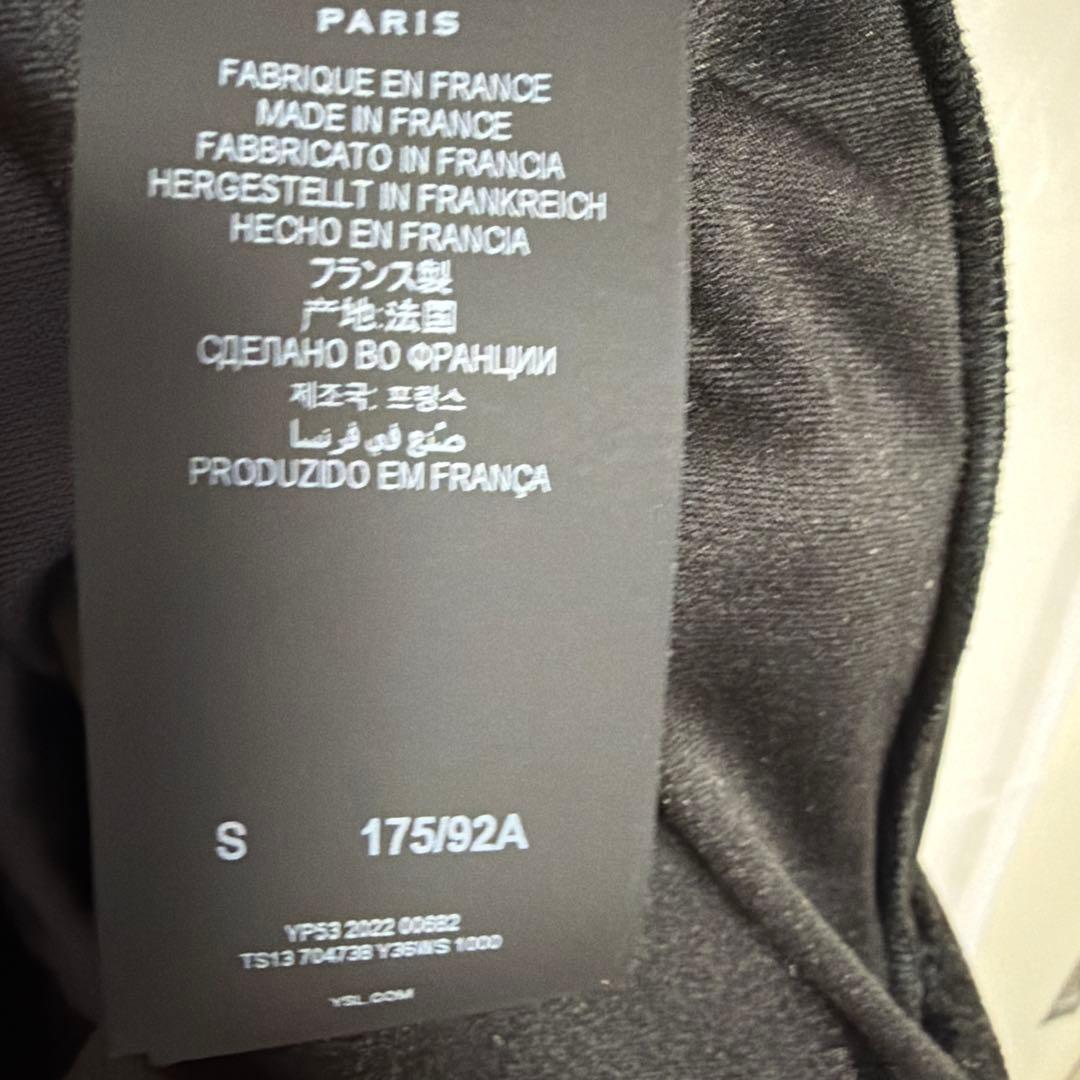 SAINT LAURENT ラップオーバートップ　Sサイズ