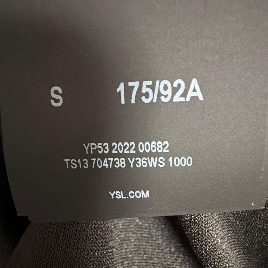 SAINT LAURENT ラップオーバートップ　Sサイズ