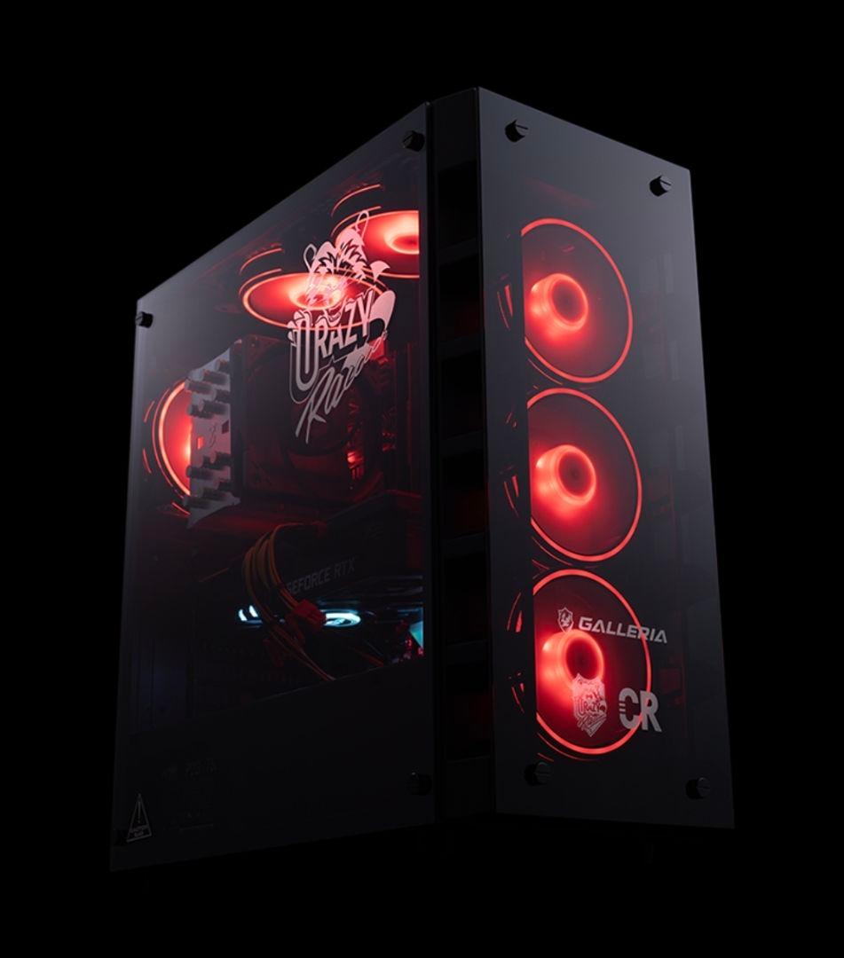 GALLERIA CRコラボ ゲーミングpc CRA7C-R37 RTX3070