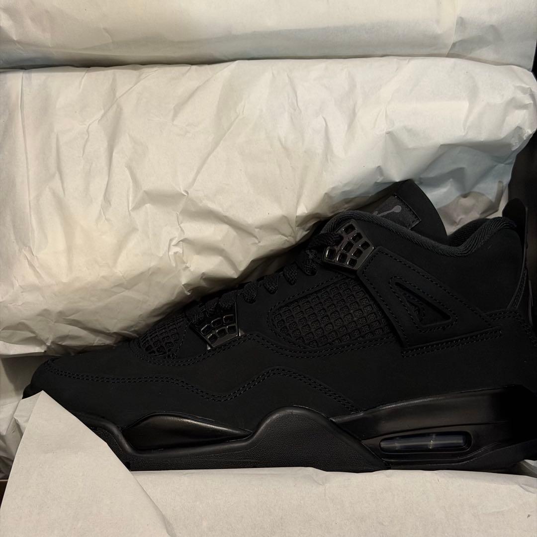 靴 Nike Air Jordan 4 Retro OG Black Cat