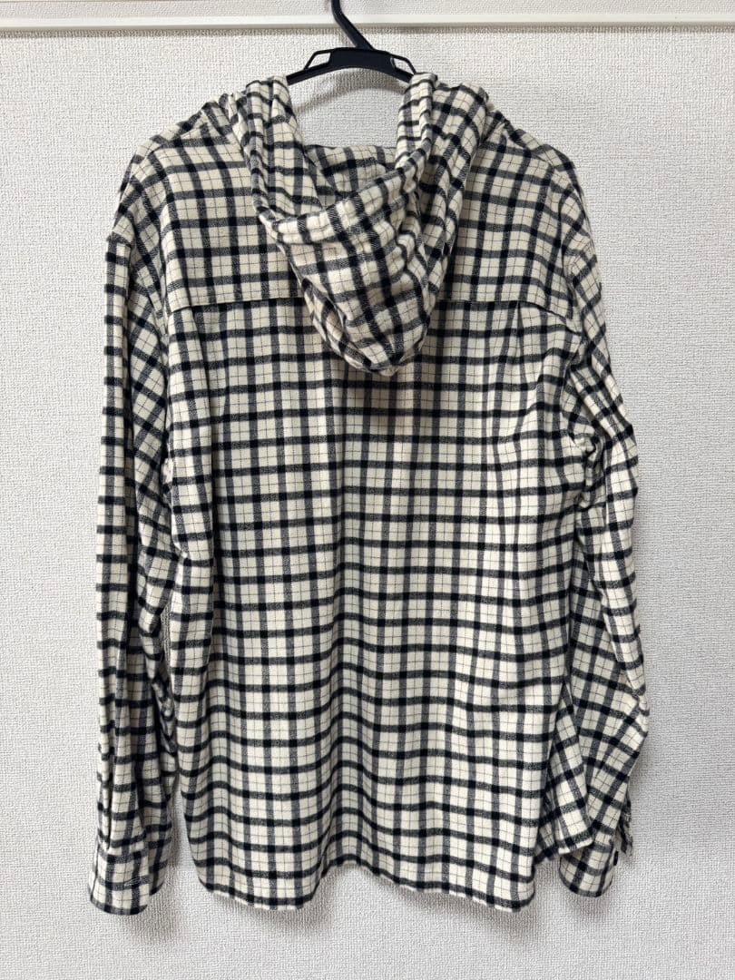 Supreme フードチェックシャツ