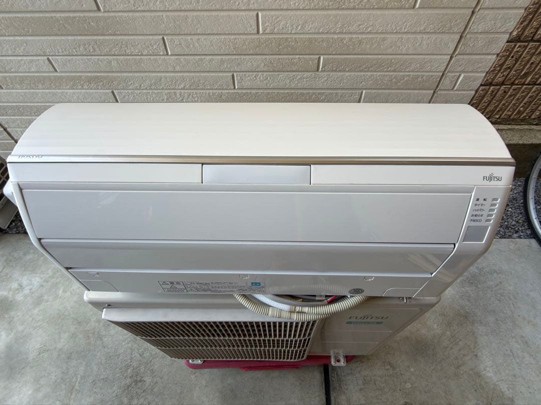 埼玉県内標準取付工事込、富士通、2018、14畳、200V フィルター自動掃除付