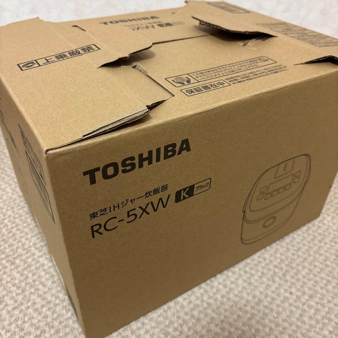 TOSHIBA IHジャー炊飯器 RC-5XW K