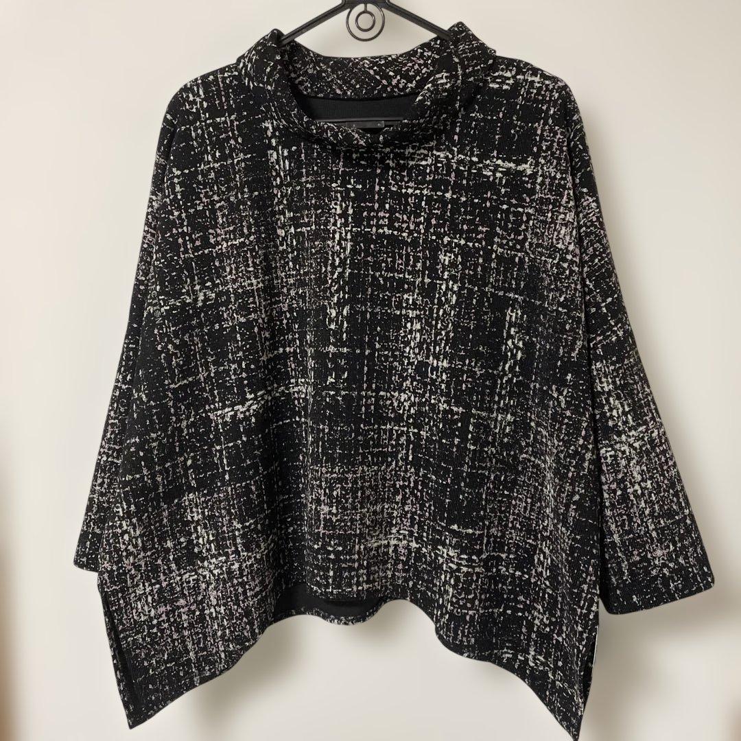 新品タグ付き　詩仙堂　トモコレクション 黒と白とピンクのパターン