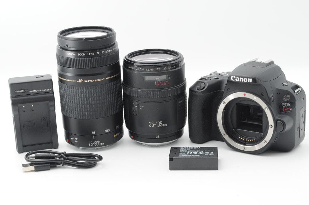 ★新品級②★大SALE中★ Canon EOS Kiss x9 ダブルレンズ