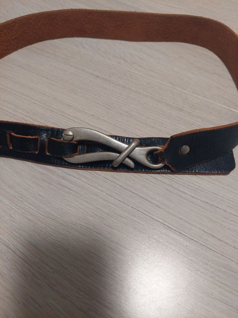 ナンバーナイン　レザーベルト　ポートランド期