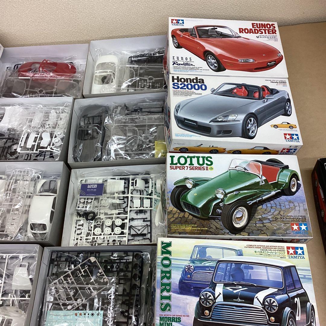 タミヤ 1/24スケール プラモ8点セット モーリス・ミニクーパーなど 未組立品