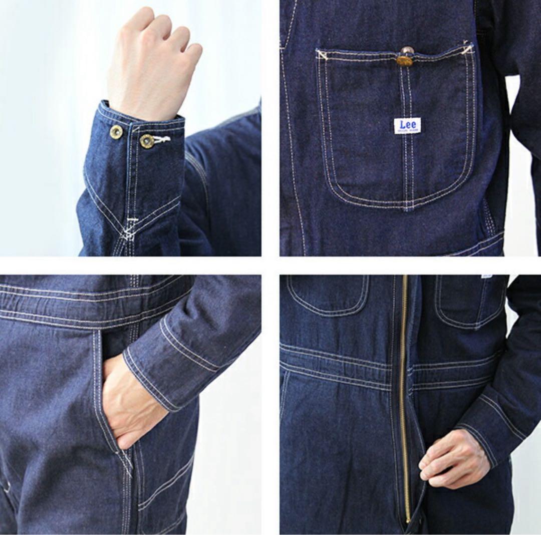 【ほぼ美品】Lee ダークデニム オーバーオール Sサイズ