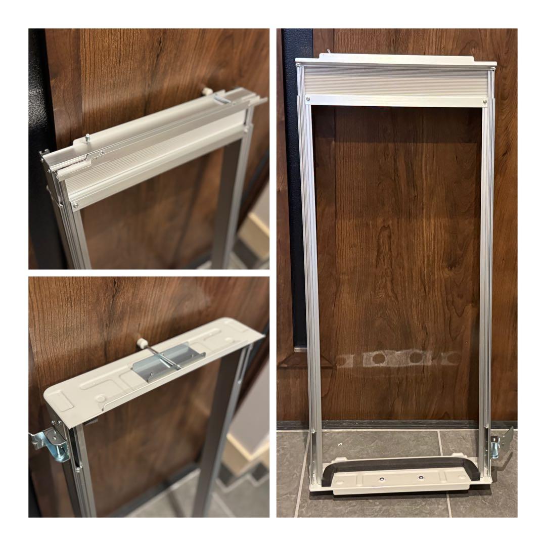 【2019年製】コロナ/CW-1619窓用エアコン 取付枠・リモコン付