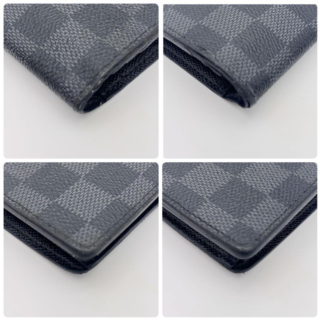 ルイヴィトン ダミエ グラフィット ポルトフォイユ・ブラザ 長財布