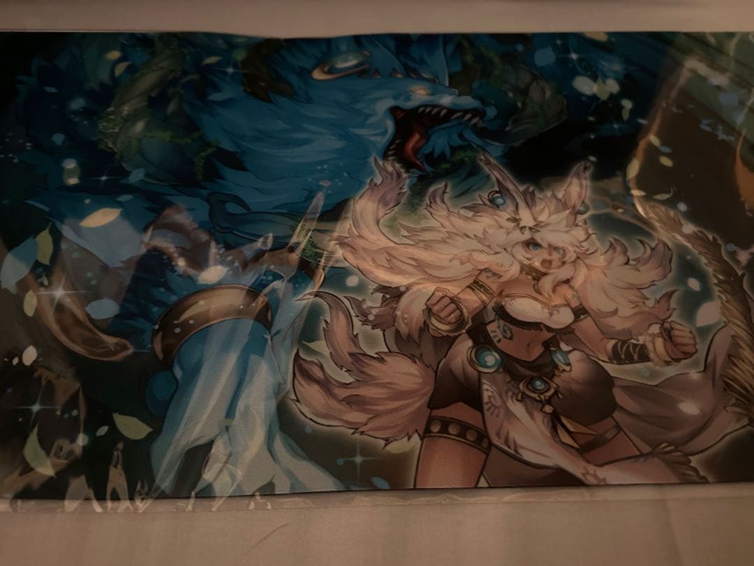 遊戯王　ycsj 命王の螺旋 ドミナススパイラル　プレイマット