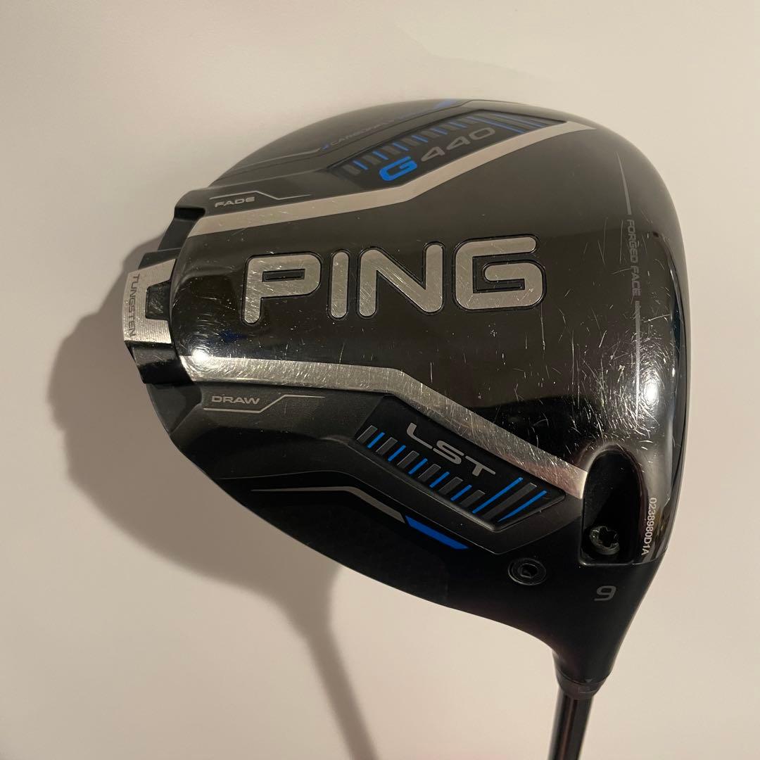 PING G440 LST ドライバー 9度 ヘッドのみ　ヘッドカバー付き