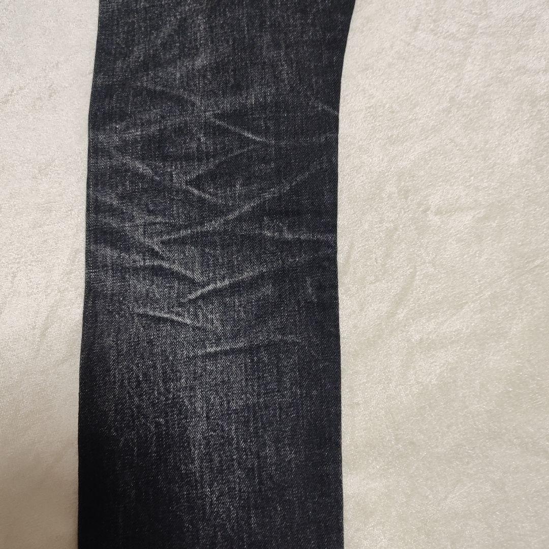 美品YANUK×BerBerJin デニムパンツブラックW28ヴィンテージ藤原裕