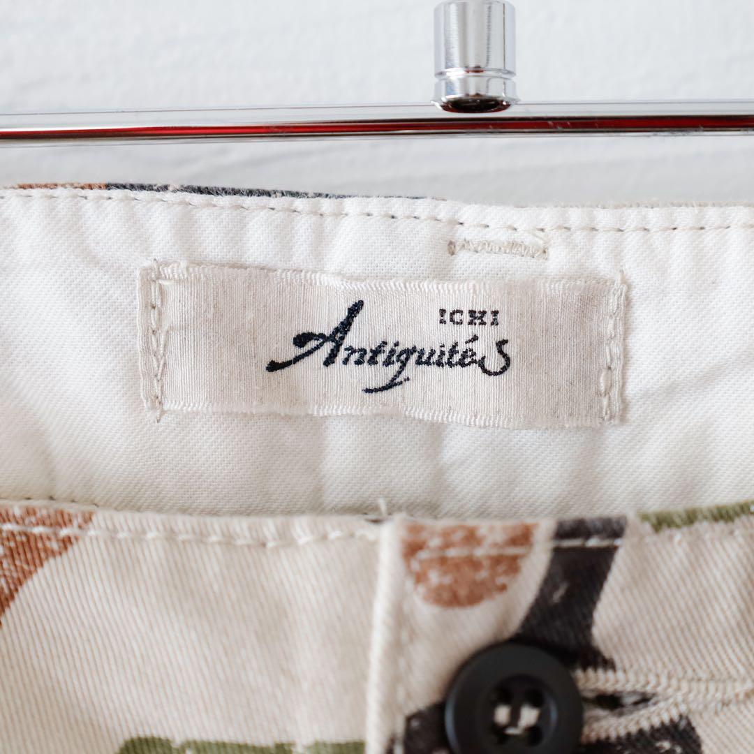 ichi Antiquites CAMO Chino Pants イチ カモフラ