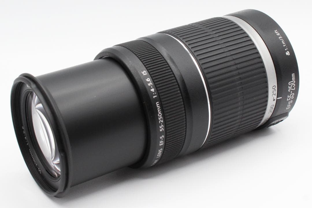 美品✨定番望遠ズームレンズ✨Canon EF-S 55-250mm IS