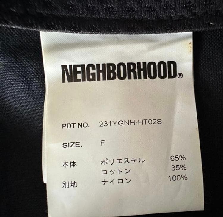 NEIGHBORHOOD キャップ メッシュ