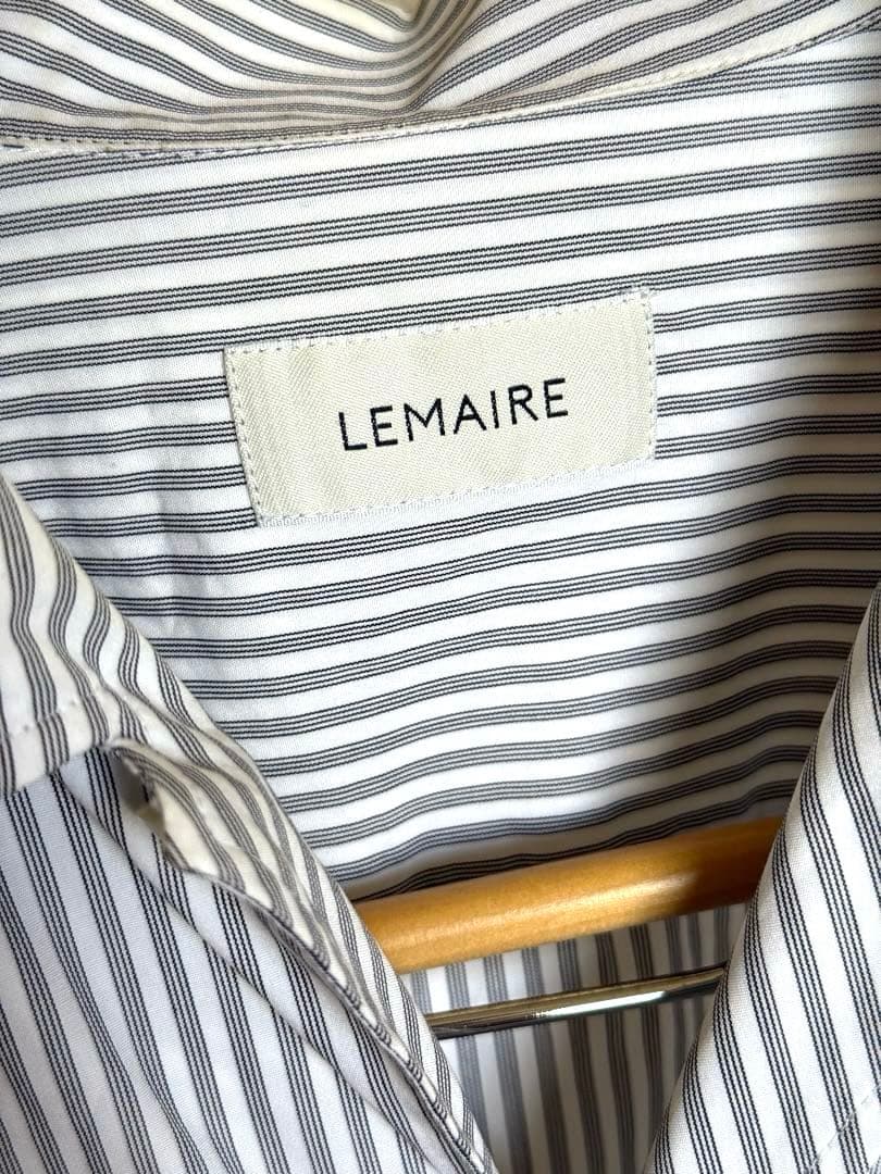 トップス LEMAIRE 22SS COVERTIBLE COLLAR LS SHIRT