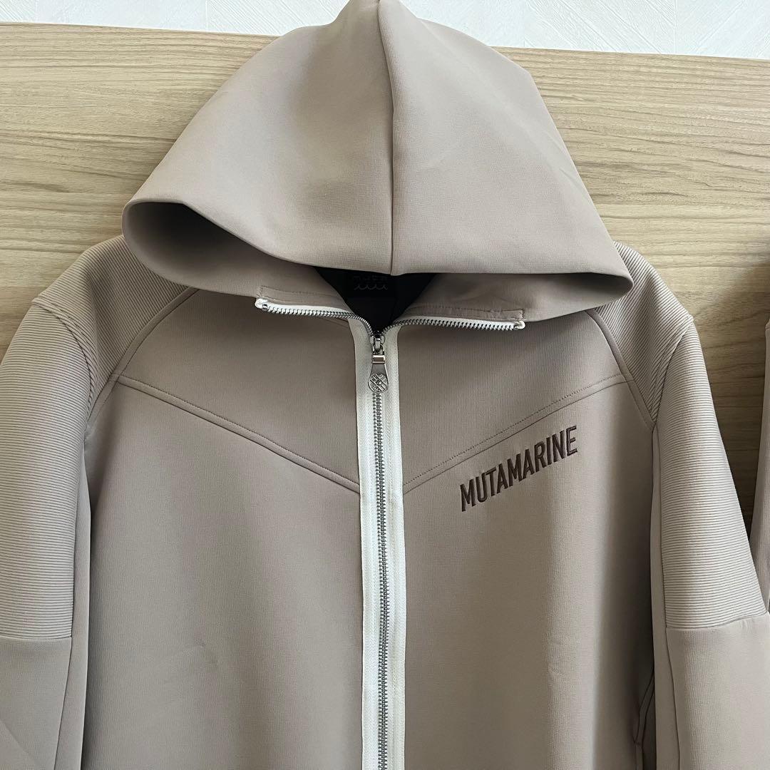 新品★61,600円 ムータマリン セットアップ フーディブルゾン＆パンツ 4
