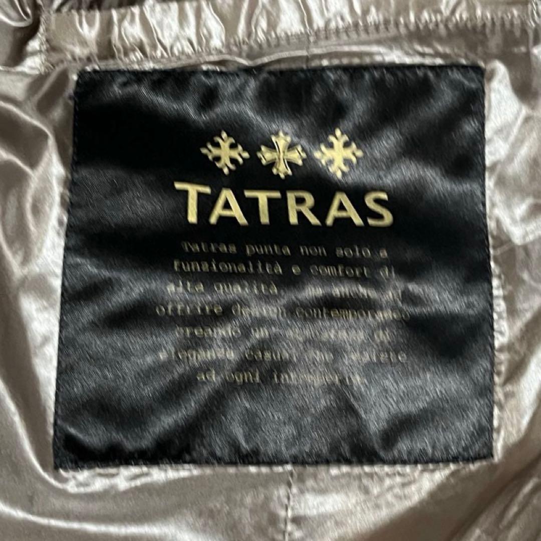 TATRAS タトラス ピアネータ リアルファー ダウンコート ブラウン艶