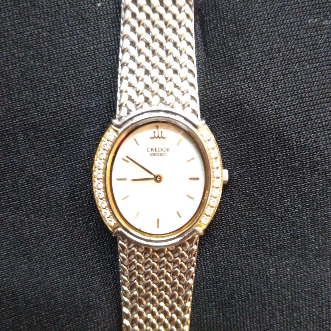 稼働 SEIKO セイコー クレドール　シグノ レディース腕時計