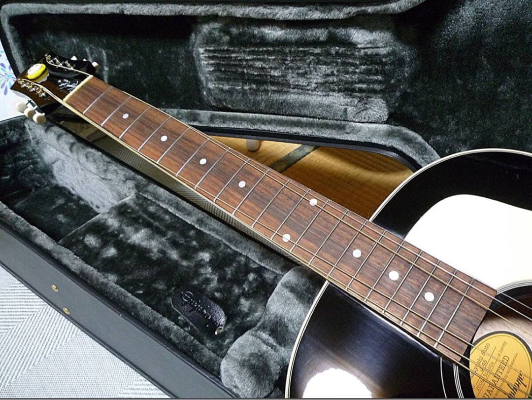 斉藤和義シグネーチャー限定 生産終了品Epiphone J-45