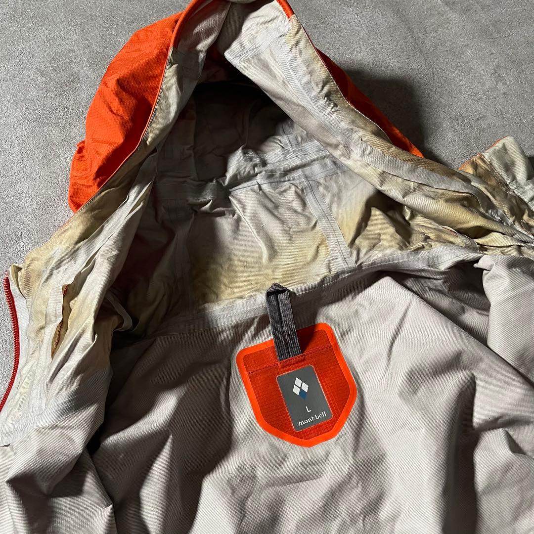 montbell GORE-TEX Tech Shell Jacket オレンジ