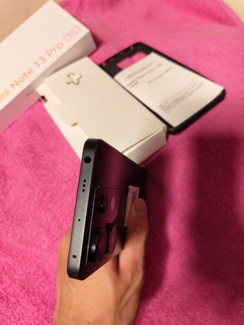 Redmi Note 13 Pro 5G XIG05 ブラック 本体