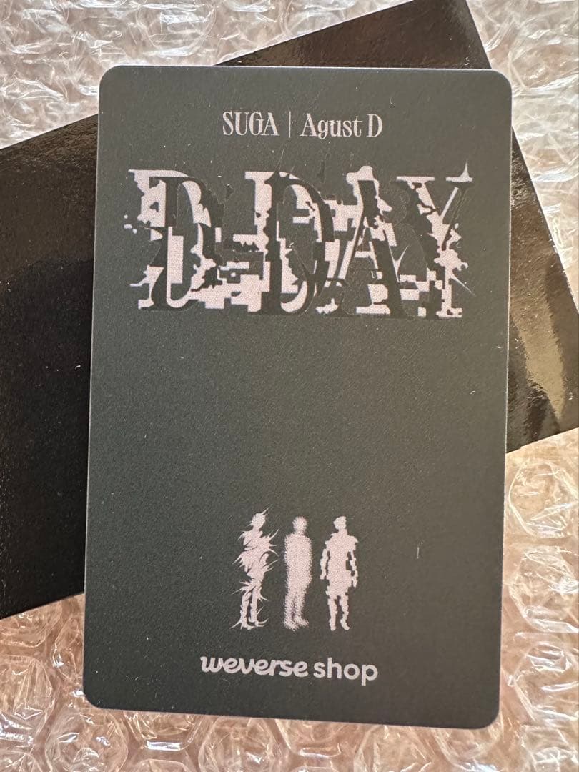 BTS SUGA ユンギ Agust D-DAY ツアー ラキドロ トレカ