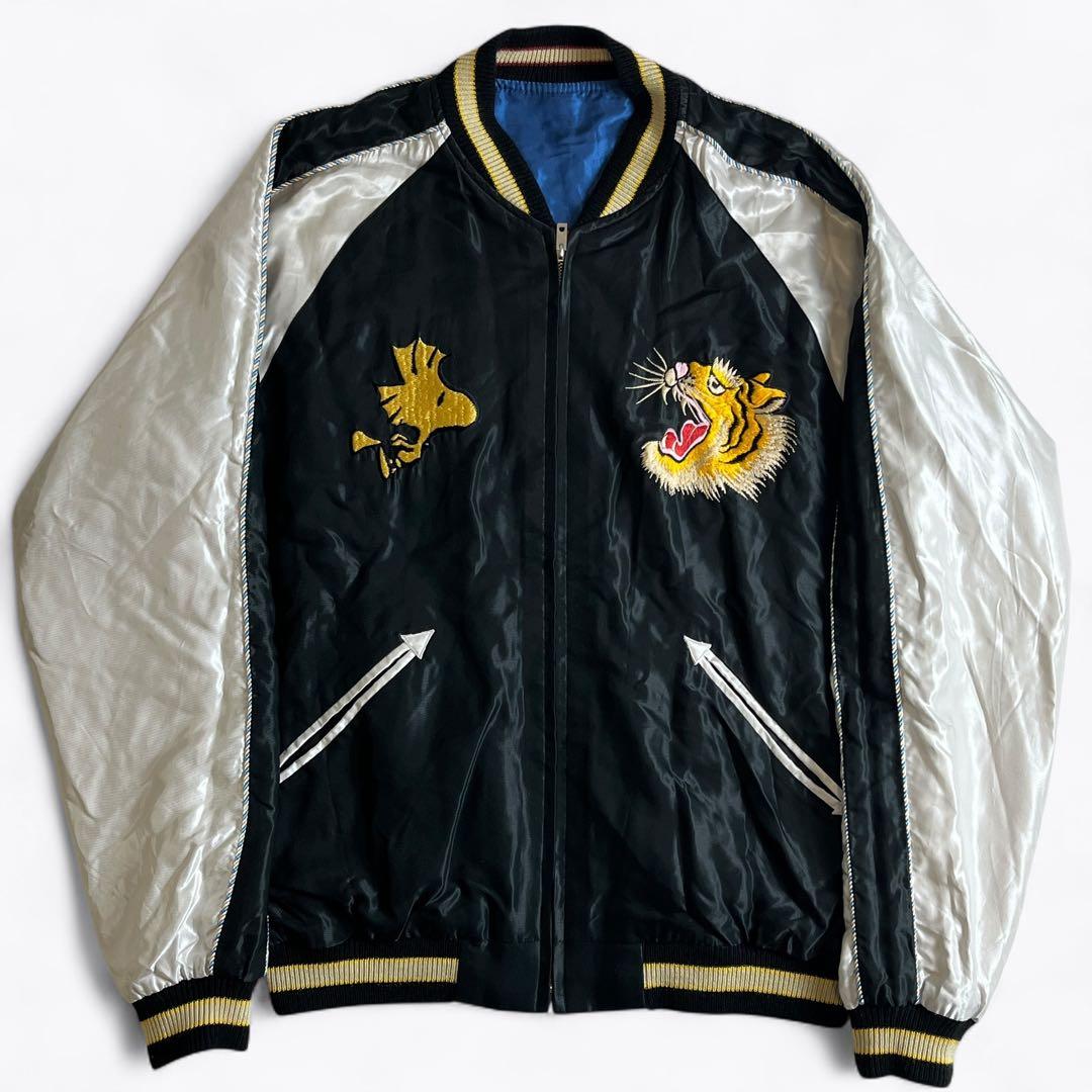 【美品】テーラー東洋 スヌーピー スカジャン リバーシブル L