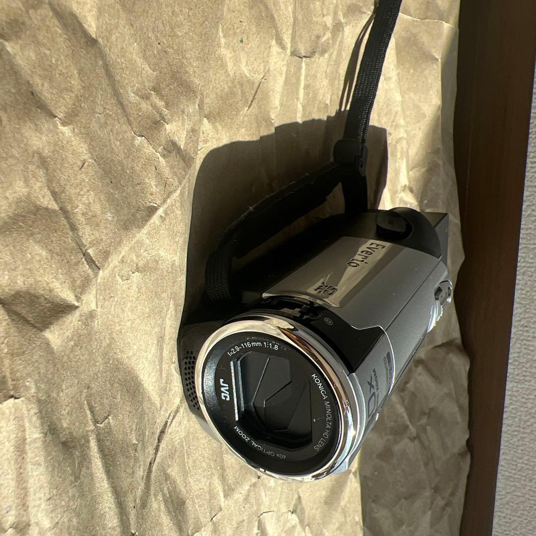 JVC ビデオカメラ EVERIO GZ-E311-S +ケース×2＋SD6枚