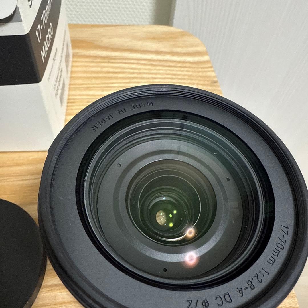 美品 SIGMA DC 17-70mm 1:2.8-4.5 Canonキャノン用