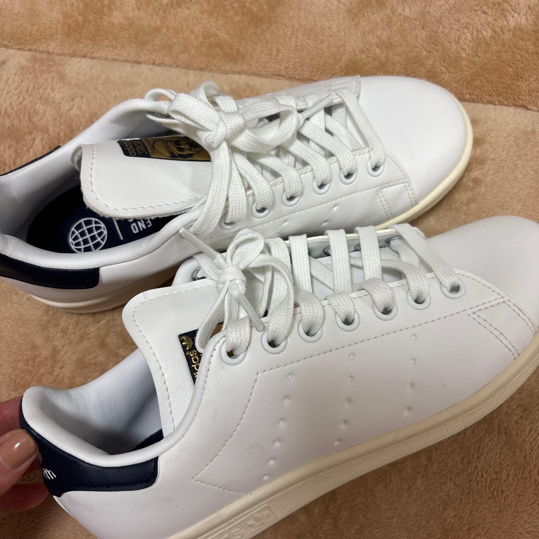 adidas Stan Smith ゴルフシューズ 女性用 ホワイト