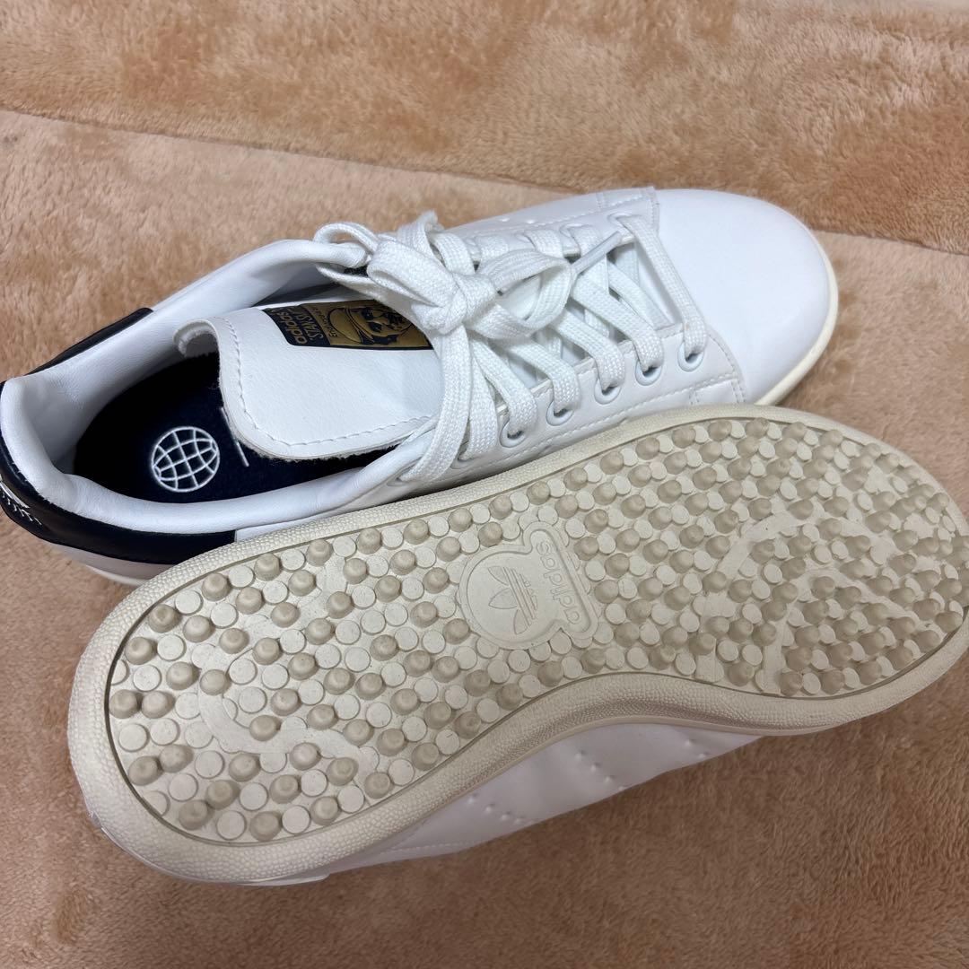 adidas Stan Smith ゴルフシューズ 女性用 ホワイト