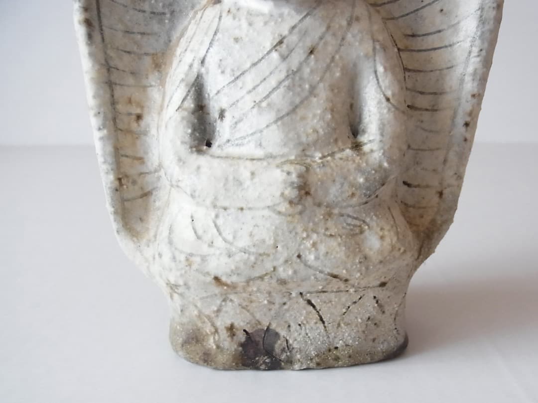 小嶋亜創『粉引陶仏』初期伊万里 李朝 古唐津 黒高麗 オンギ くらわんか