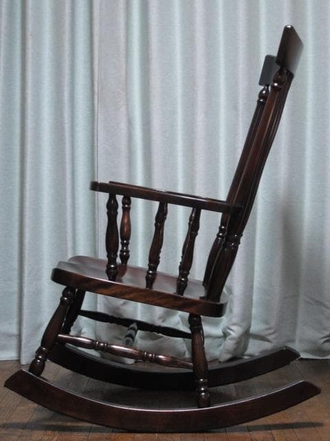 北海道民芸家具 樺 無垢材 HM663型 ロッキングチェア 定価242.000円