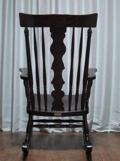 北海道民芸家具 樺 無垢材 HM663型 ロッキングチェア 定価242.000円