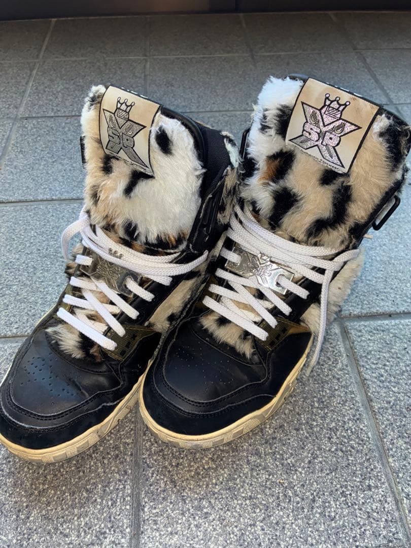 SPX ハイカット スニーカー レオパード