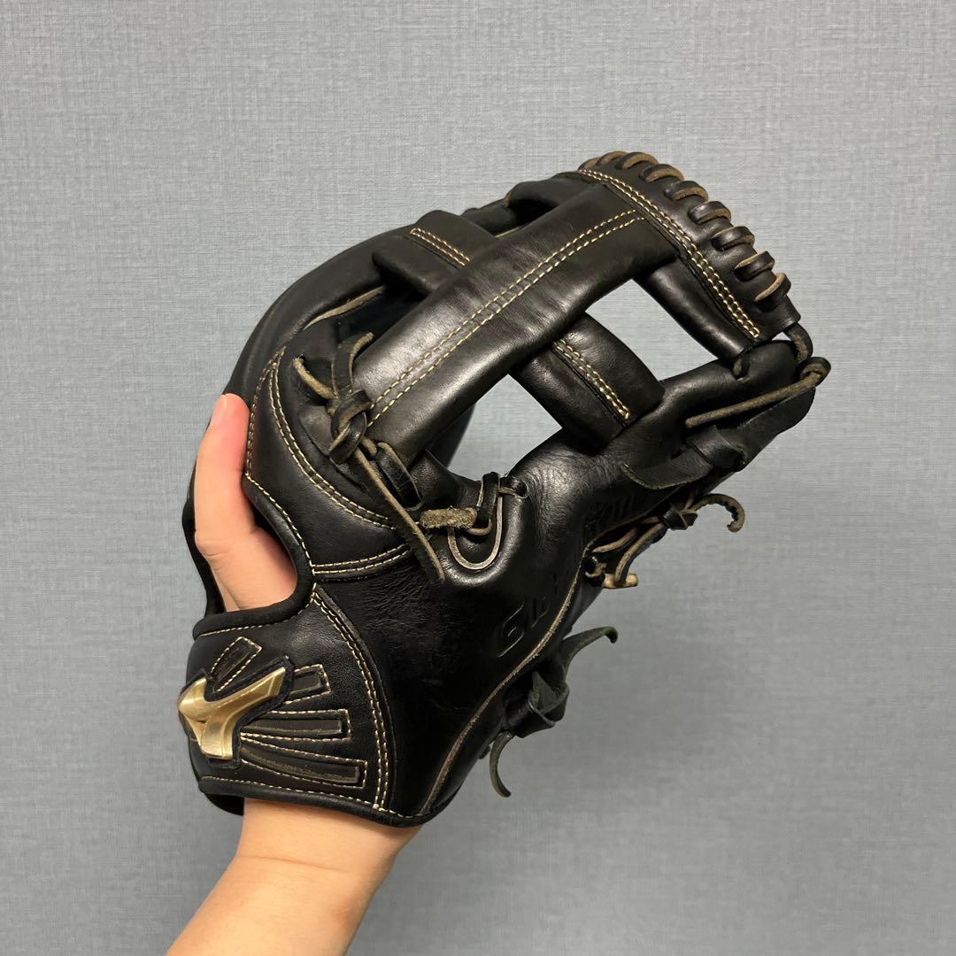 1058 ミズノ グローバルエリート 型抜群 即戦力 軟式 内野手用グローブ