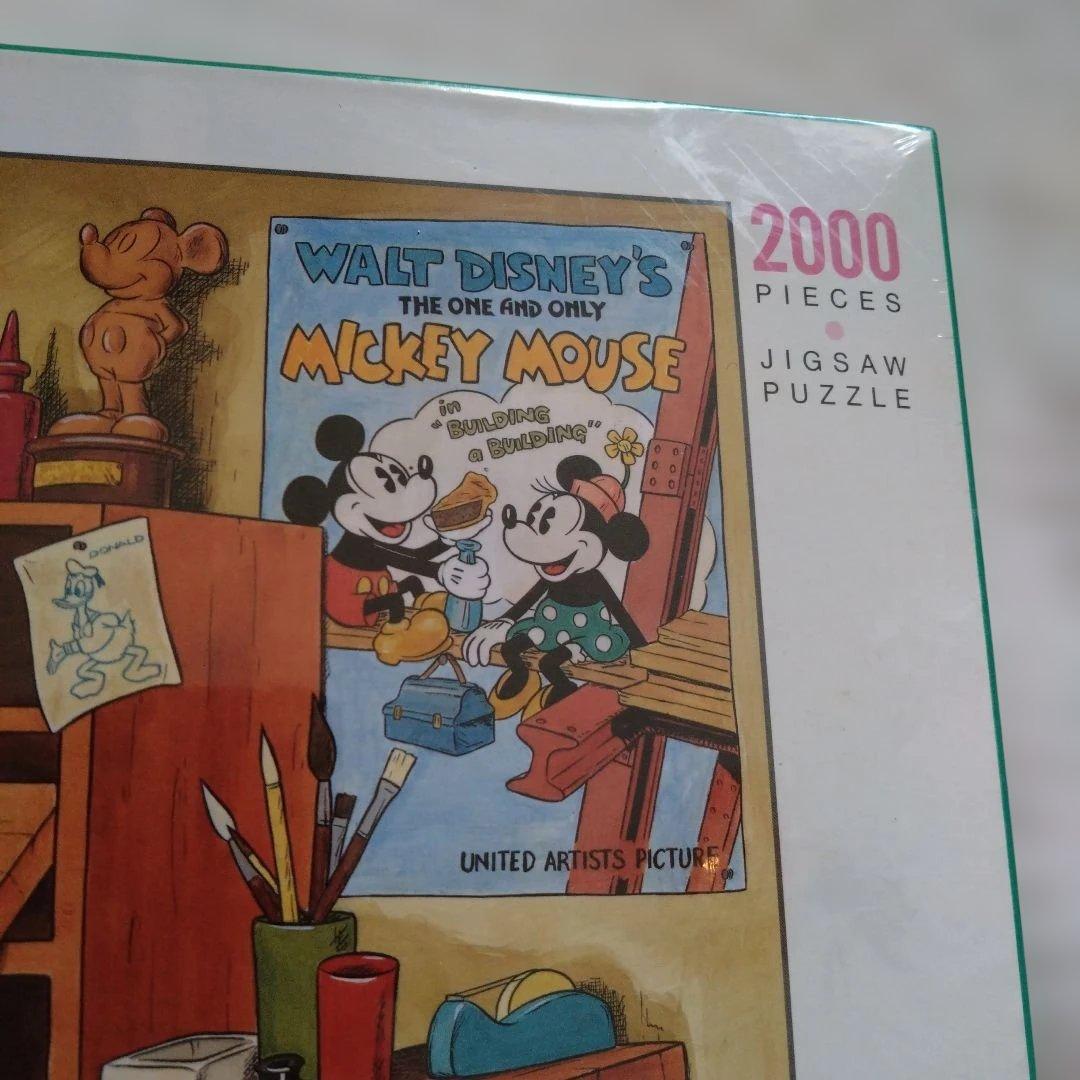 未開封　ディズニー ミッキー　アニメーションルー厶　 2000ピース　 パズル