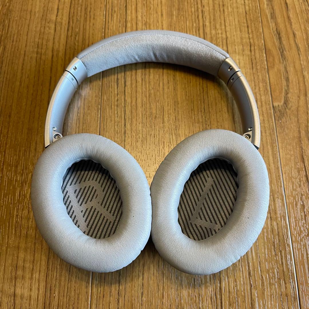 美品！BOSE QUIETCOMFORT35シルバー ワイヤレスヘッドホン