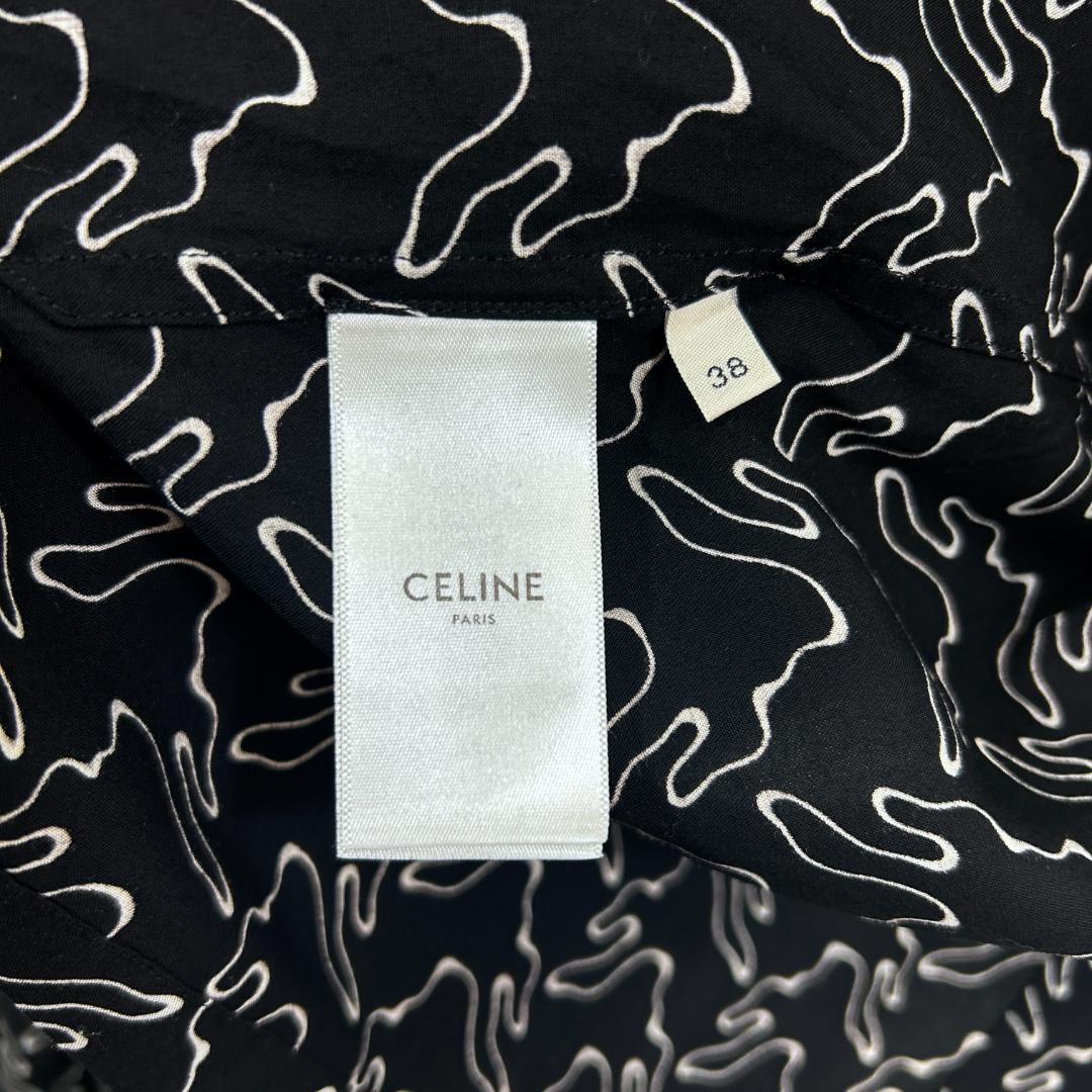 トップス 22SS CELINE by Hedi Slimane Ghost Print