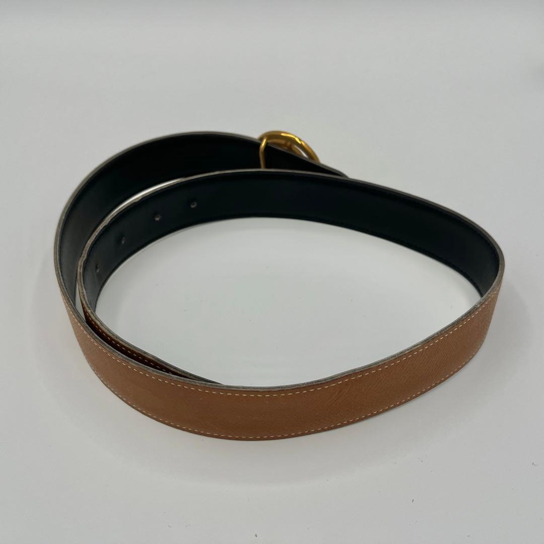 HERMES エルメス　ベルト レザー ホースモチーフ　75 ○Z刻印