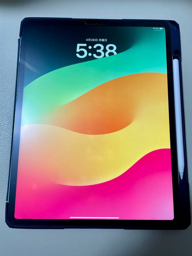 iPad Pro12.9インチ+Apple pencil+ケース+保護フィルム